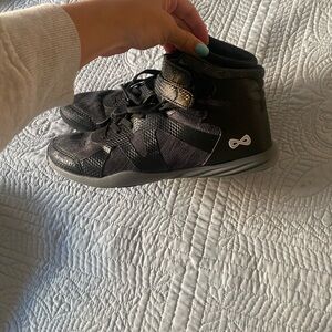 NFINITY Black Mid Top Cheer shoes